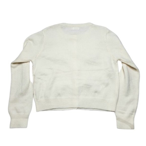 Anthropologie Luna Ivy 3D Bow Cardigan Sweater - Picture 3 of 8